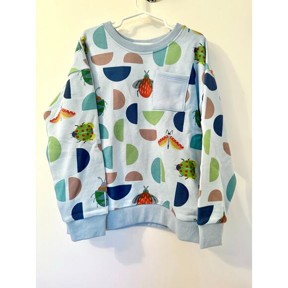 Anise & Ava NWT Kids Kelsey Nature Art Bugs 
Sweatshirt + Jogger Set - Picture 3 of 7